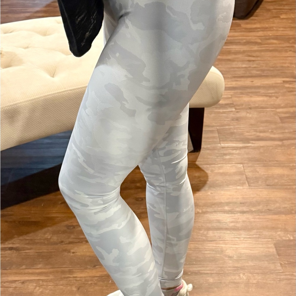 lululemon athletica Gray Camo Leggings